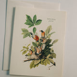 Vintage Birds Thank You Card Pack