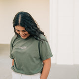 Alive in Christ Graphic T-shirt in Olive