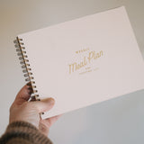 Cream & Gold Meal Planner