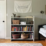 All Creatures Linen Flag in Ivory